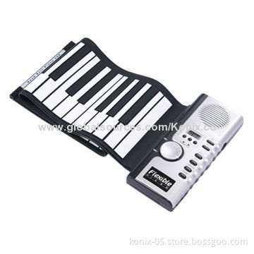 49-key Soft Silicone Electronic Keyboard Piano for Sale